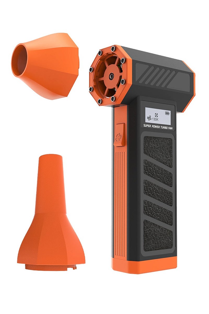 Air Blower Turbo Blower for Removing Sand from Cars, Car Blower for Dust Removal, 184W, 52M/S Wind Speed，5000mAh，130000RPM - Image 1