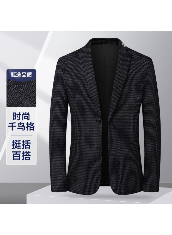Fapai Men's Spring/autumn Suit Jacket Business Casual Versatile Men's Suit Blazer - Image 2
