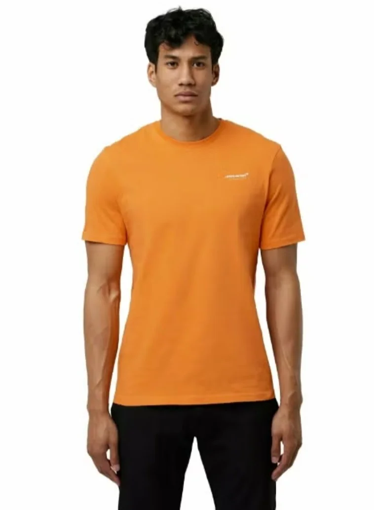 Mclaren PAPAYA MCLAREN MENS MONACO SLOGAN T-SHIRT for Men | Best Price UAE