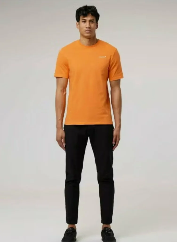 Mclaren PAPAYA MCLAREN MENS MONACO SLOGAN T-SHIRT for Men | Best Price UAE