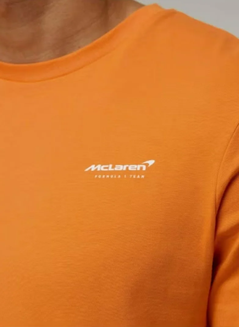 Mclaren PAPAYA MCLAREN MENS MONACO SLOGAN T-SHIRT for Men | Best Price UAE
