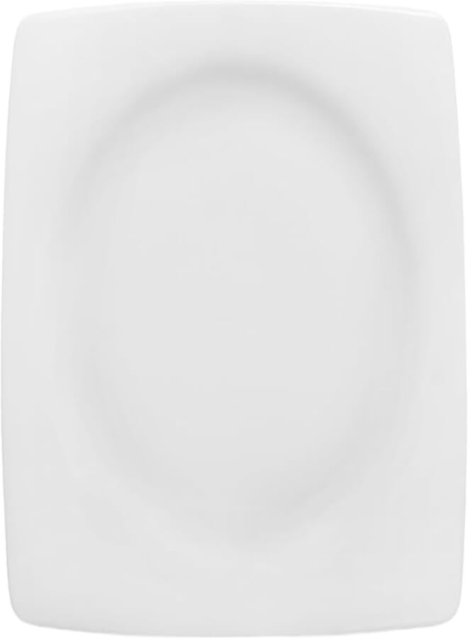 Royal Porcelain | Flate Plate | 20 CM | White | Bone China - Time Square