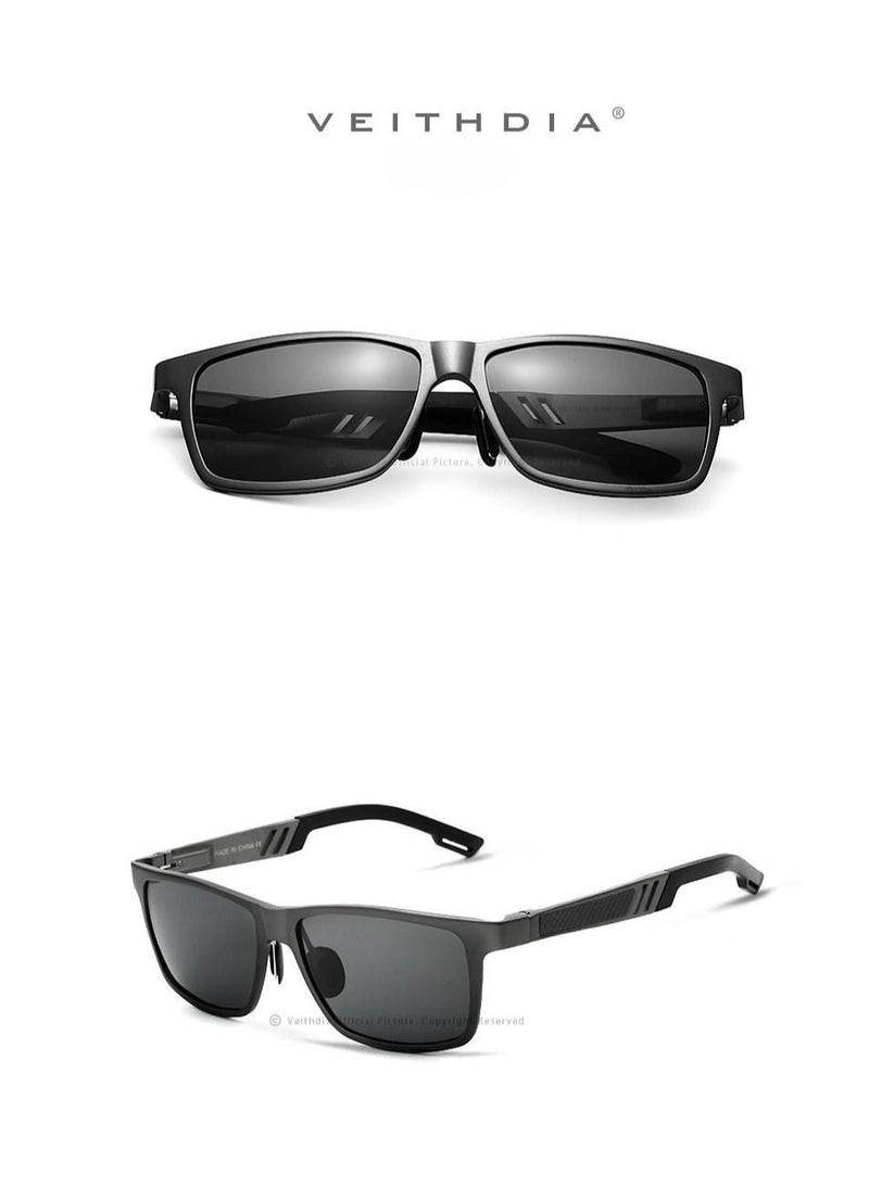 Veithdia Aluminum Magnesium Dazzling Polarized Sunglasses - Image 1