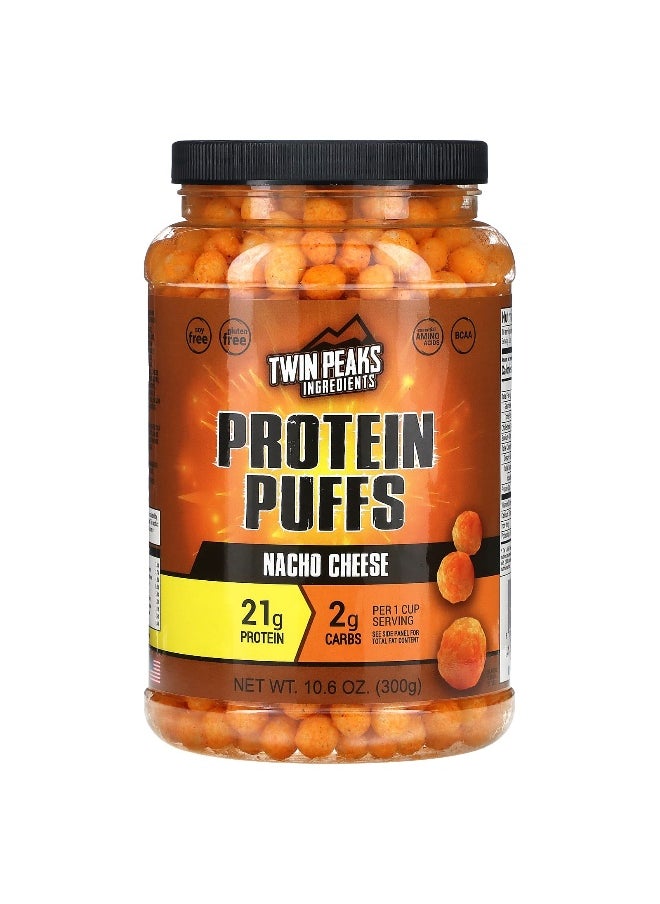 Twin Peaks Twin Peaks, Protein Puffs, Nacho Cheese, 10.6 oz (300 g) 