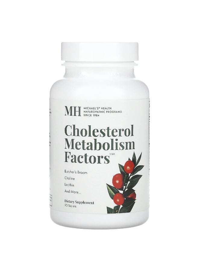 Michael's Naturopathic Michael's Naturopathic, Cholesterol Metabolism Factors, 90 Tablets  - Image 1