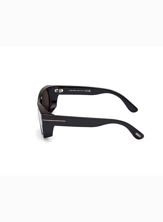 TOM FORD نظارات شمسية للرجال من توم فورد بإطار كامل من الأسيتات - Image 2