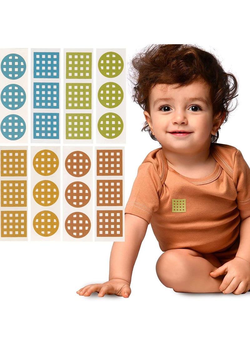 SOLARAE Mosquito Repellent Stickers Itch Relief Patches, Chemical Free, Natural Itch Relief, Instant Effect, Kid Friendly, Protection for Outdoor Indoor, Travel Hiking Camping Patio Fishing Activities 24 Pcs - Image 1