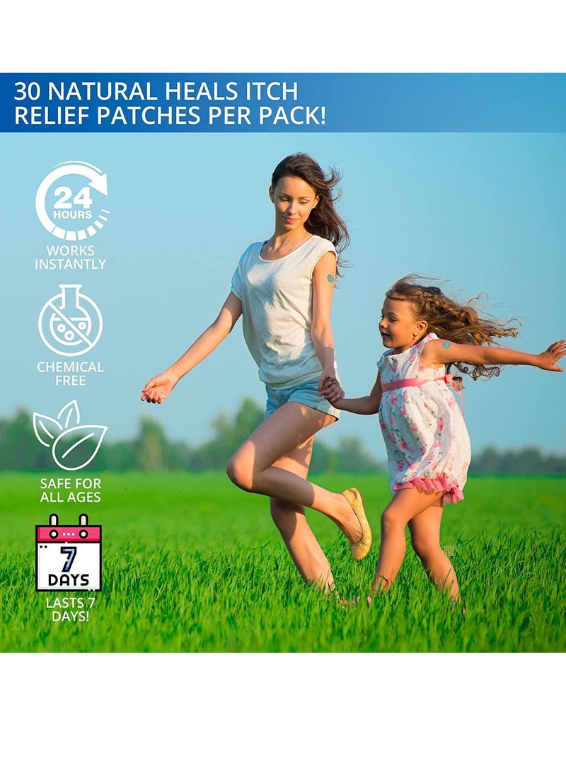SOLARAE Mosquito Repellent Stickers Itch Relief Patches, Chemical Free, Natural Itch Relief, Instant Effect, Kid Friendly, Protection for Outdoor Indoor, Travel Hiking Camping Patio Fishing Activities 24 Pcs - Image 4