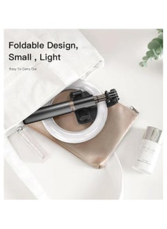 Yesido SF12 Wireless Ring Light With Tripod Selfie Stick (42CM) Black  - Image 3