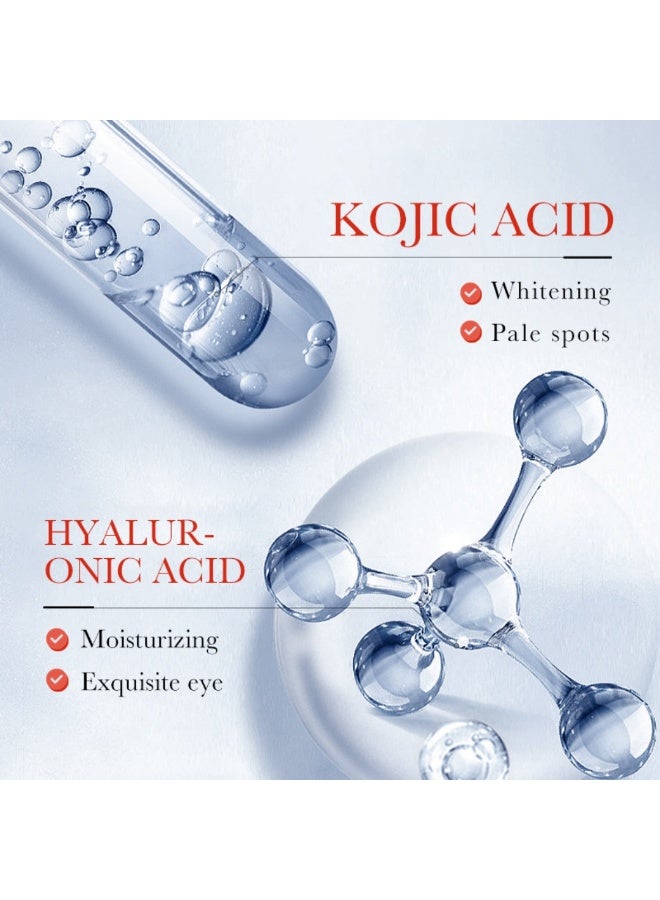 SADOER Kojic Acid Whiten Firm Eye Cream Anti Dark Circles Remove Eye Bags Moisturizing Firming Beauty Eyes Skin Care Retinol Eye Cream Remove Eye Bags Moisturize and Care for Eye Skin Whitening Freckles Eye Cream 20g - Image 5