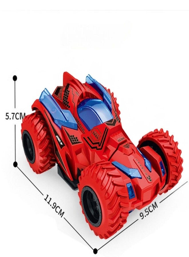 Mallexo 360 Friction Car Animal Dinosaur Toys for Kids 2Pcs Dino Stunt Car Toys Monster Truck Inertia Friction Powered Vehicles Toys Birthday Gifts Car Toys for Boys 3-5 6 7 8 Year (Dino Mix 2pc) - Image 3