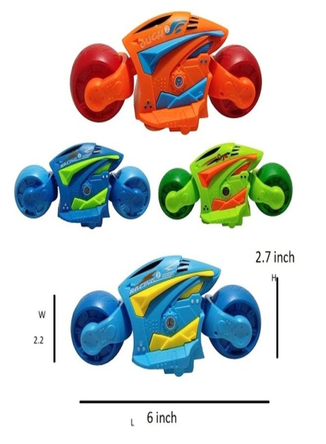 Mallexo 360 Friction Car Animal Dinosaur Toys for Kids 2Pcs Dino Stunt Car Toys Monster Truck Inertia Friction Powered Vehicles Toys Birthday Gifts Car Toys for Boys 3-5 6 7 8 Year (Dino Mix 2pc) - Image 5