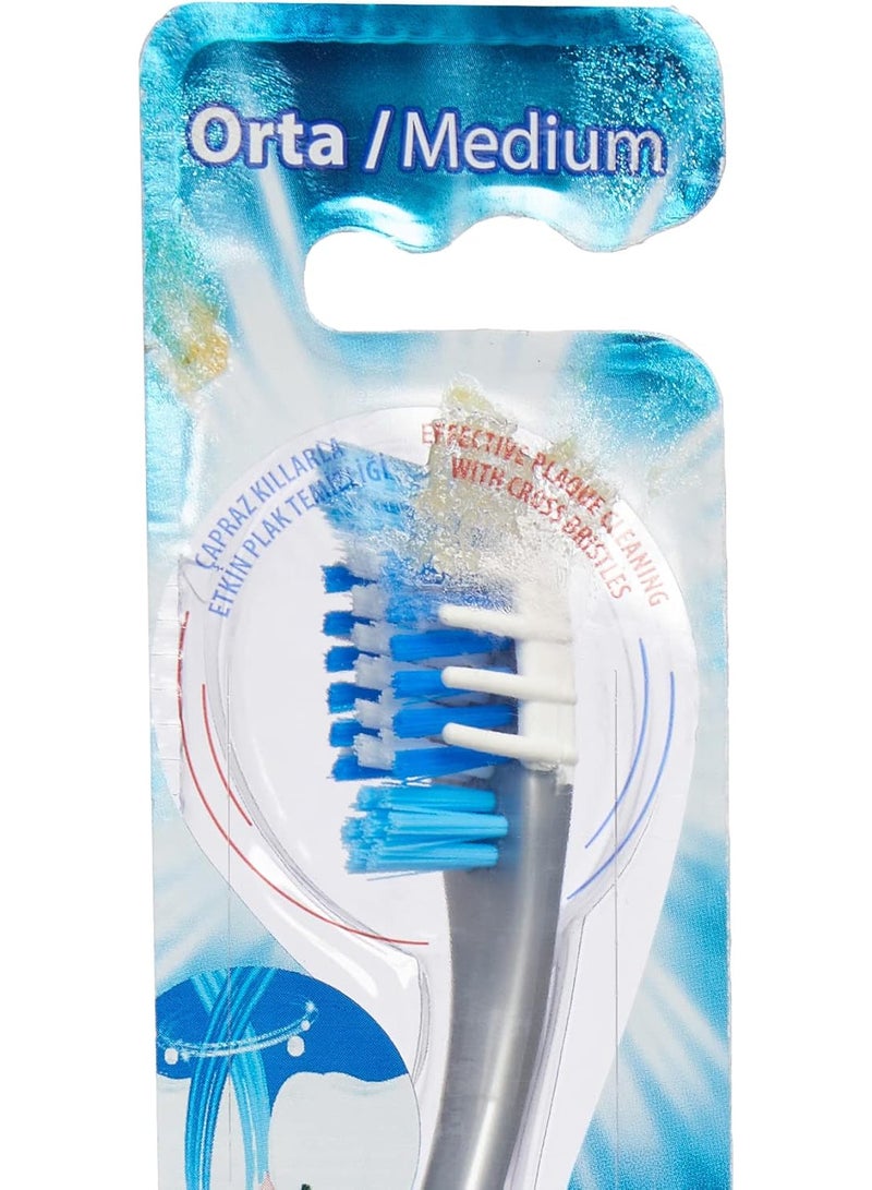 بنات فرشاة أسنان متوسطة الحجم - Image 3