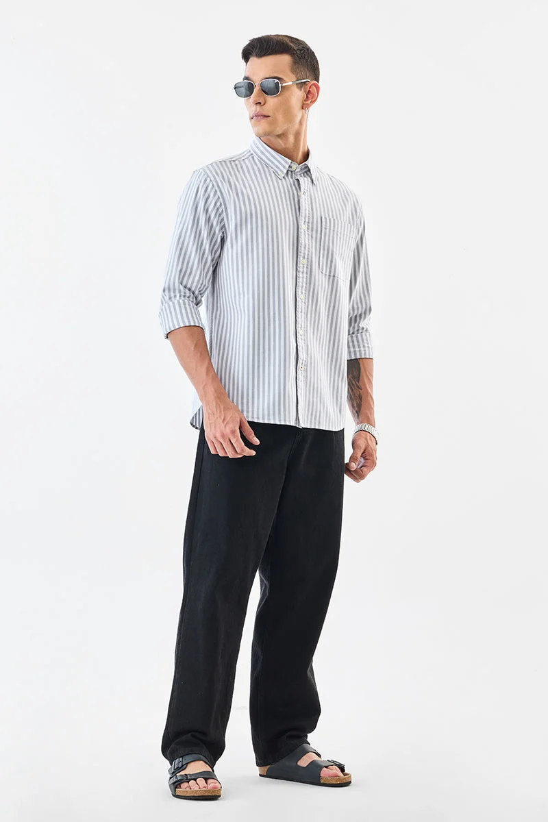 سنيتش 100% Cotton Regular Fit Oxford Shirt