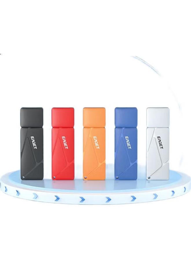 EAGET Eaget 8Gb Usb2.0 Flash Drive, Bid Tender Competition Special Mini Usb Drive, Portable, For Car Computer And Mobile Phone, Suitable For Tender Documents, 5 Pieces/Box, F9 - Image 1