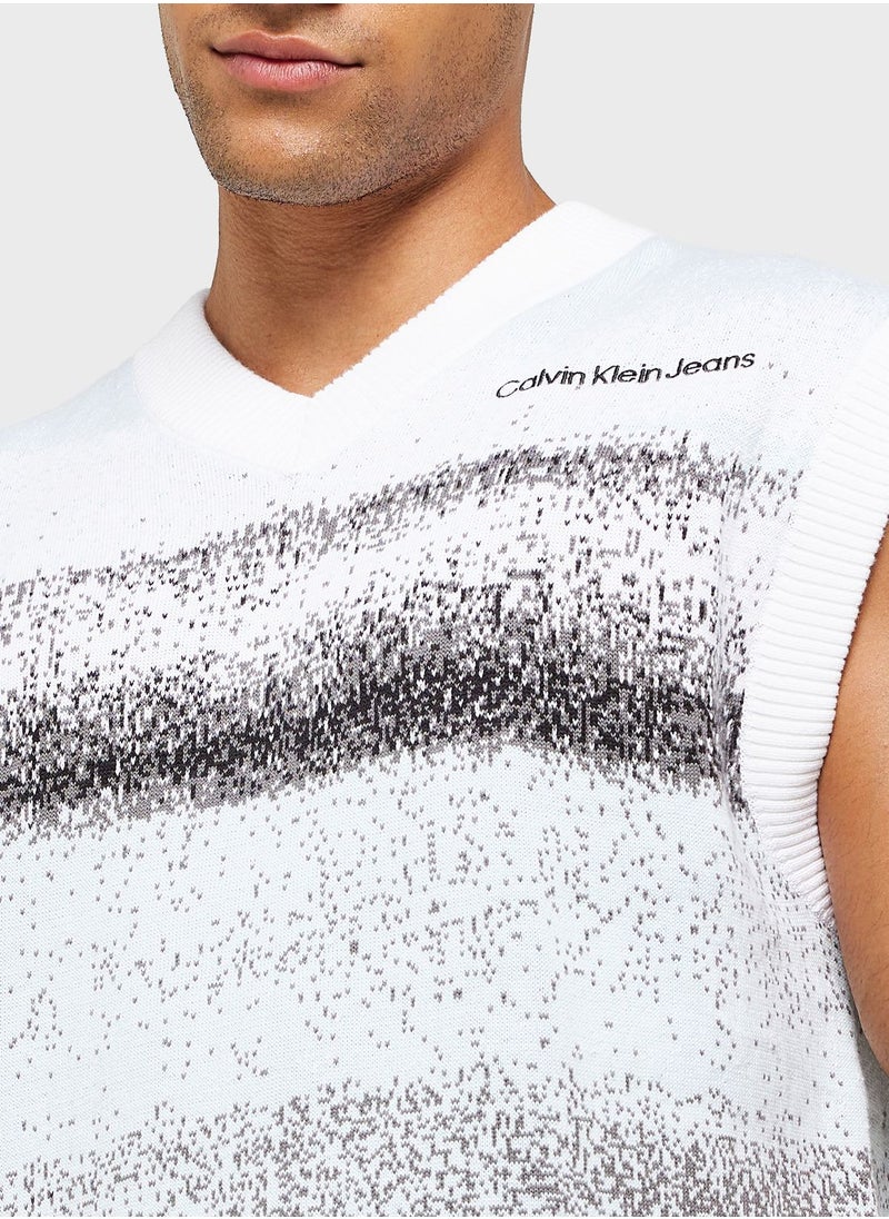 Calvin Klein Jeans - Spray Jacquard Sweater - Image 1