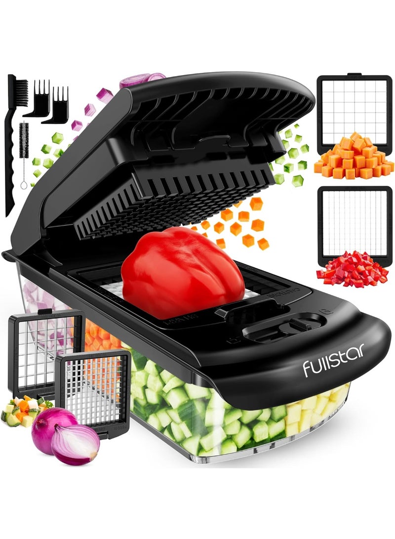 فل ستار قطاعة ومفرمة  2 في 1 بتصميم حلزوني مع حاوية تجميع - تهيئ وجبات صحية بسرعة احترافية. - Image 1