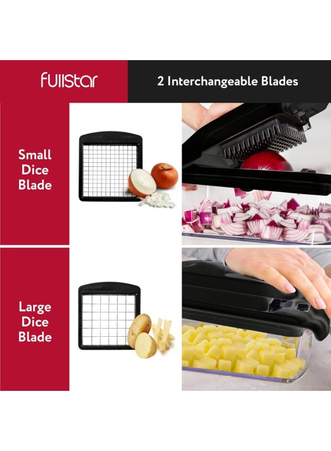 فل ستار قطاعة ومفرمة  2 في 1 بتصميم حلزوني مع حاوية تجميع - تهيئ وجبات صحية بسرعة احترافية. - Image 2