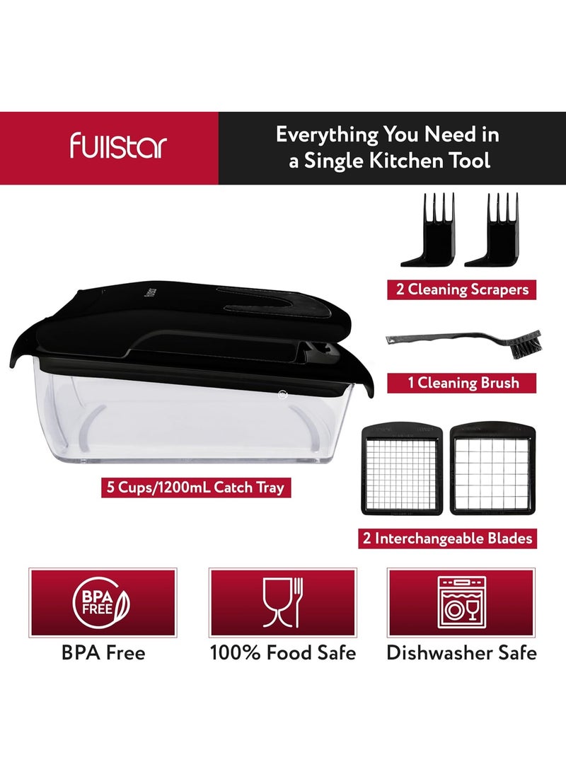 فل ستار قطاعة ومفرمة  2 في 1 بتصميم حلزوني مع حاوية تجميع - تهيئ وجبات صحية بسرعة احترافية. - Image 4