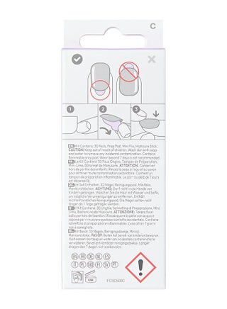 Impress Nails Model - Classic French Small Ifc01C - view 5