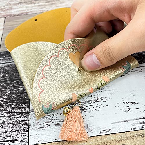 DJECO DIY Sweet Fashionista Pouches - Craft Your Own Fashion Purse - Arts & Crafts for Little Ones - Fun & Creative for Family & Friends, Trendy Fashion, Cute Purse, Creative Kit for Children 6+ Years - Image 4