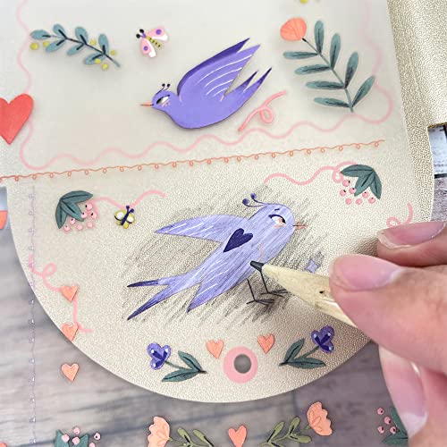 DJECO DIY Sweet Fashionista Pouches - Craft Your Own Fashion Purse - Arts & Crafts for Little Ones - Fun & Creative for Family & Friends, Trendy Fashion, Cute Purse, Creative Kit for Children 6+ Years - Image 2