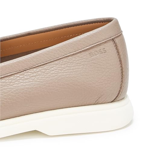 BOSS, Sienne Slip On Loafer, Beach Sand, 8 - Image 4