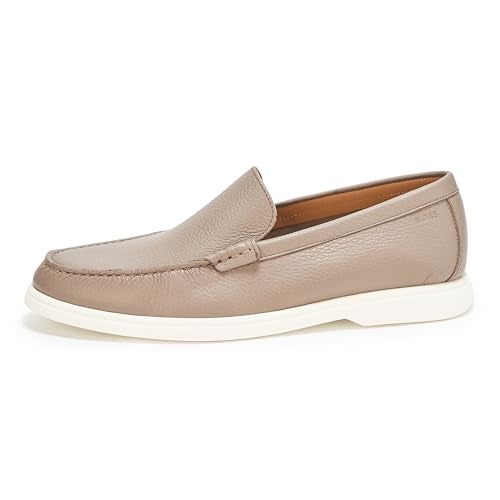 BOSS, Sienne Slip On Loafer, Beach Sand, 8 - Image 2