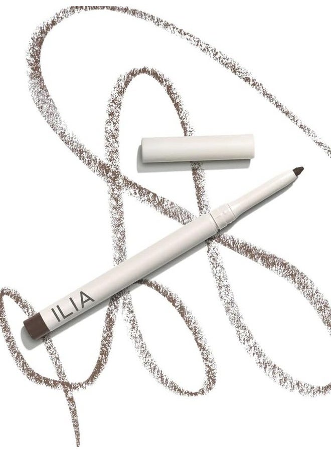 ILIA - Clean Line Gel Liner | Non-Toxic, Vegan, Cruelty-Free, Highly Pigmented + Water Resistant With Attached Sharpener (Dusk | Brown, 0.01 Oz | 0.4 G)  - Image 4