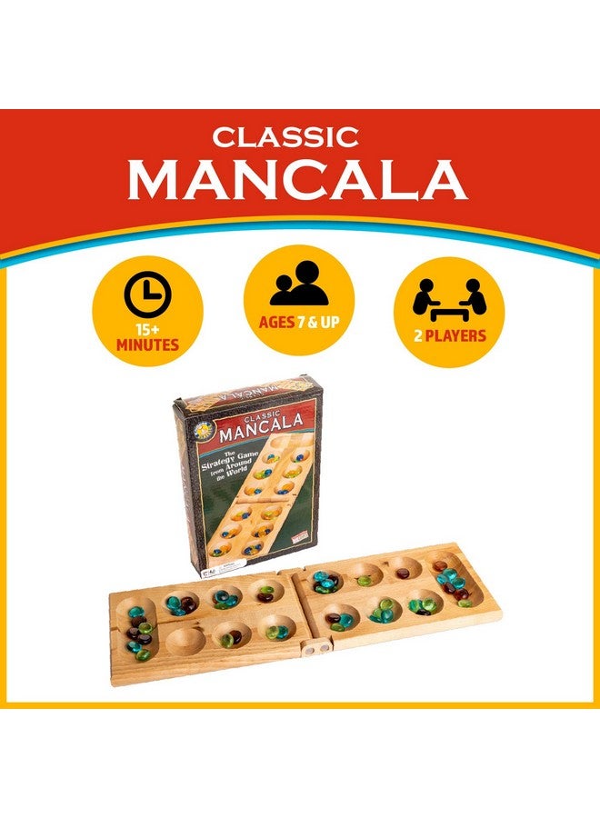 Endless Games Classic Mancala - Fun Board Game for Friends and Family - Timeless Strategy Game - Image 2