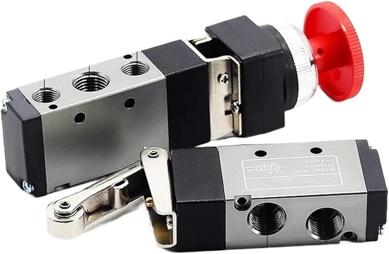 MV 10A Pneumatic 2 Position 5 Way Mechanical Valve Manual Control MV 08 09 10 - Image 4
