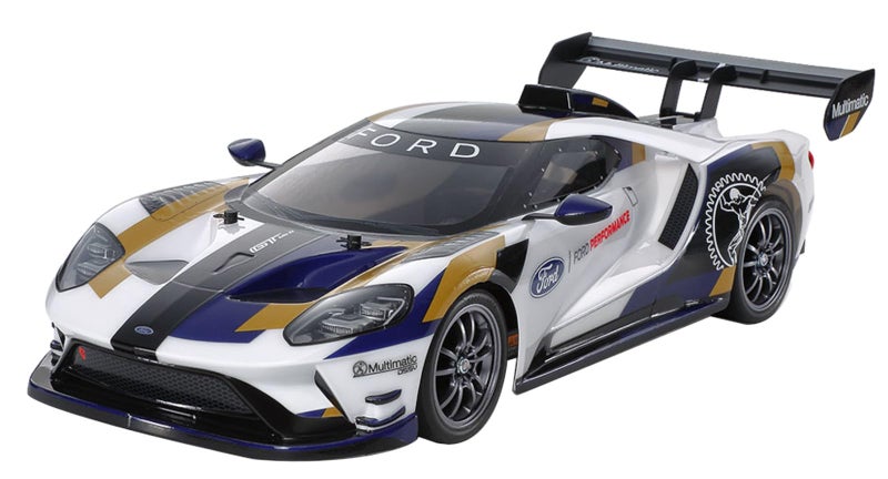 TAMIYA 58689 110 Ford GT MkII 2020 TT02 Remote Controlled Car RC Vehicle Making Assembly Kit Model Unisex AdultMulticoloured - Image 2