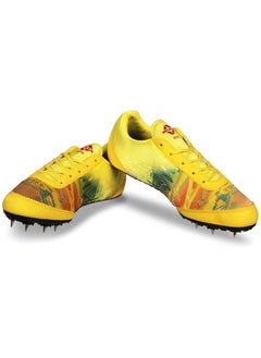 Nivia Zion-1 Running Spikes Shoes | Size : 2UK / 3US / 36EU | Lace-Up | Material Type : Ethylene Vinyl Acetate ,Nylon  - Image 2