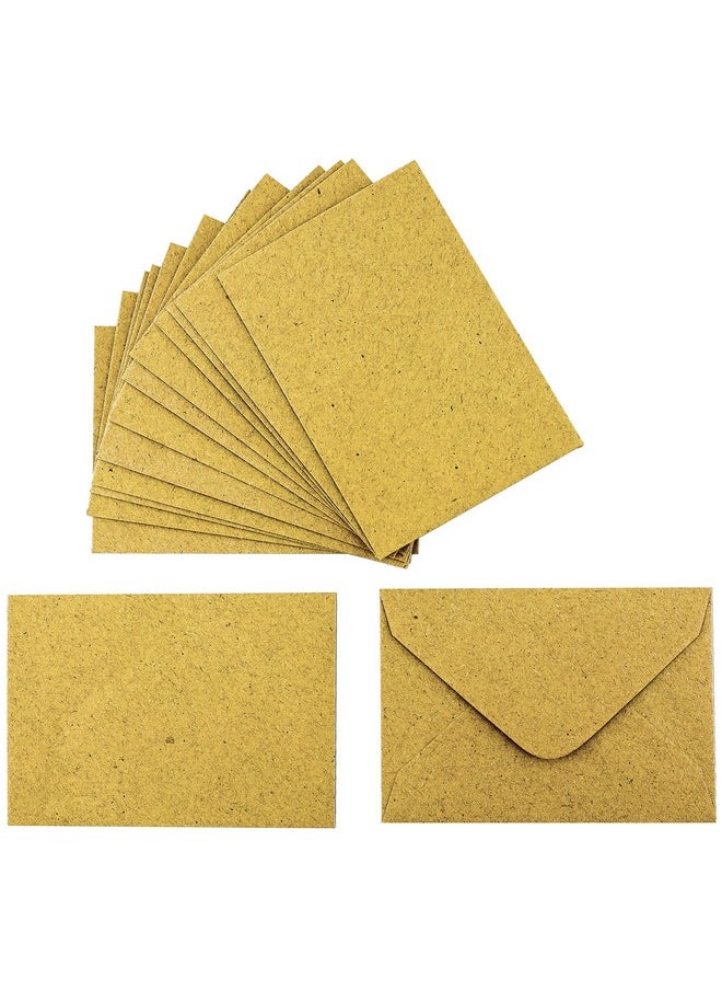 Iconikal Kraft Mini Special Occasion Envelopes, 4 X 2.75 Inches, 100-Count  - Image 1