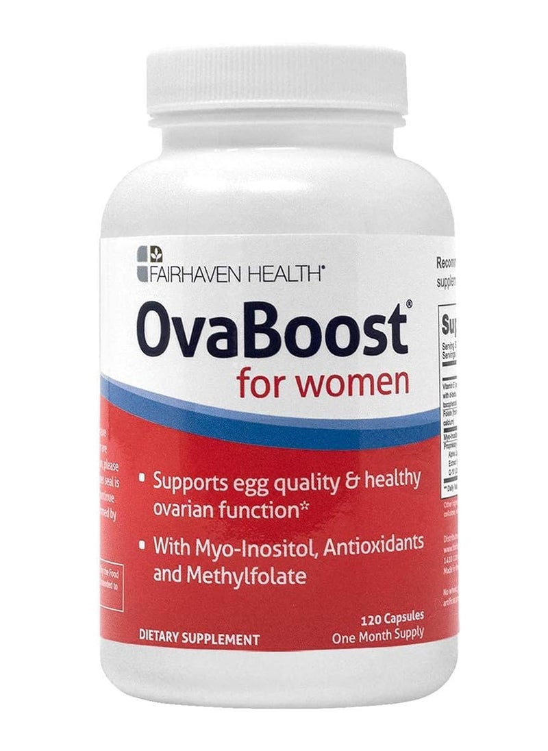 fairhaven health Ovaboost for Women Supplement 120 Capsules  - Image 1