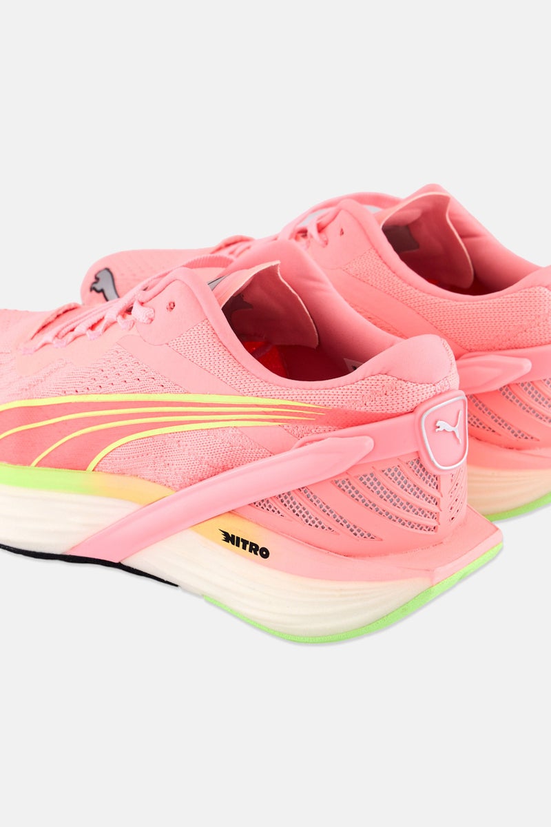 PUMA Women XX Nitro Lace Up Running Shoes, Pink - Image 2