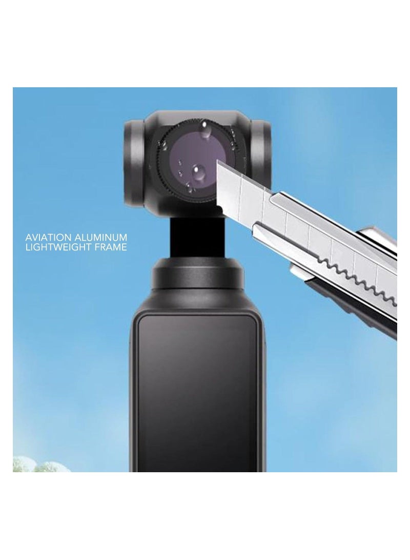 ND u0026 CPL Filter Kit, Compatible with OSMO Pocket 3, 6 Pack ND16, CPL, Wide Angle, Macro, Streak Blue and 1/4 Black Mist Filters, HD Optical Glass, Aluminum Frame with Storage Case, Magnetic  - Image 2