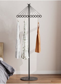 Generic Metal Coat Rack in Free Standing Coat Racks Stand with Marble Base, Stable Standing Clothes  Rack with Hooks Premium Hat Hanger  - Image 1