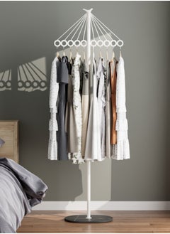 Generic Metal Coat Rack in Free Standing Coat Racks Stand with Marble Base, Stable Standing Clothes  Rack with Hooks Premium Hat Hanger  - Image 4