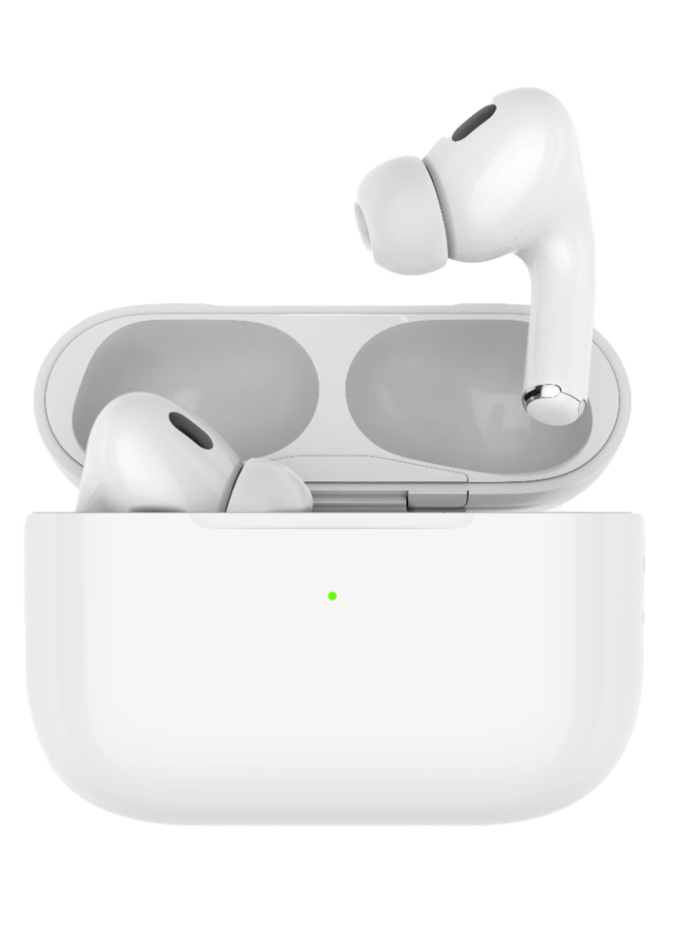ANC Earbuds Pro II True Wireless with 4 Hours Working Time, Wireless Charging Compatibility, 10m Transmission Distance, 30 Hours Earbuds Standby Time - White