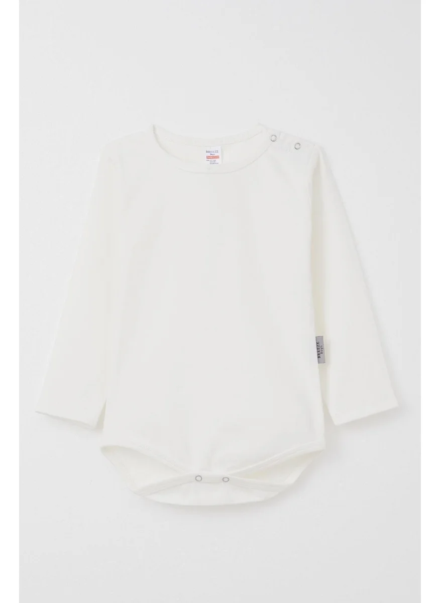 بريز Baby Boy Snap Bodysuit Basic 9 Months-3 Years, Ecru