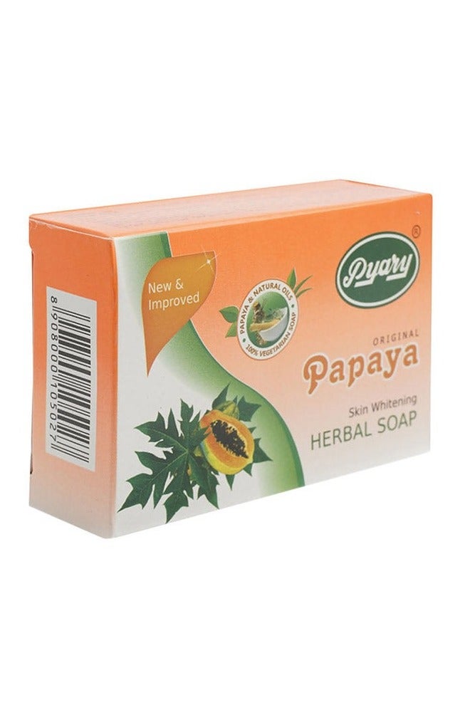 بياري صابون البابايا الأصلي العشبي المصنوع يدويًا، 4 قطع، 75*4 جرام - Image 4
