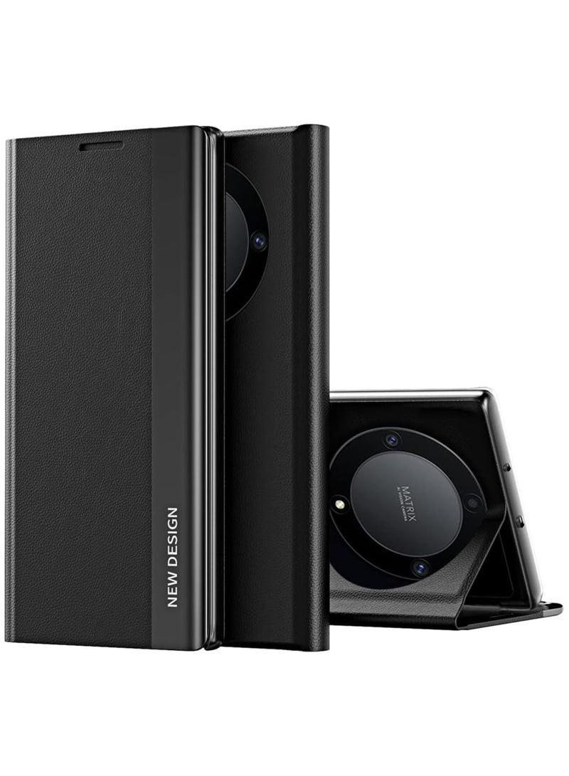 general Case Compatible with Honor X9A Cover,Ultra Slim Flip Right Side Magnetic Leather Shell,Shockproof TPU Phone Cover for Honor X9A