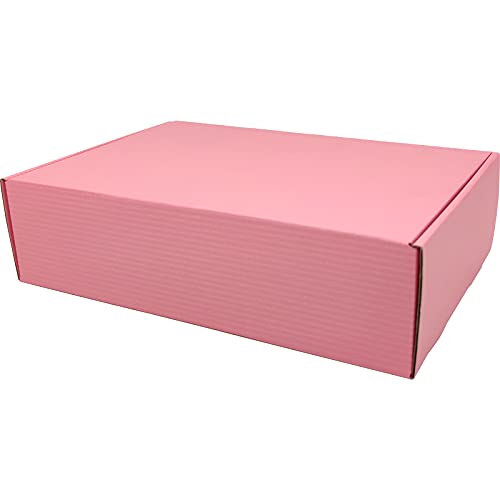 Lmuze Pink Shipping Boxes for Small Business Pack of 20-12x8x3 inches Cardboard Corrugated Mailer Boxes for Shipping Packaging Craft Gifts Giving Products - Image 5