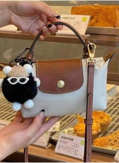 Generic Genuine Leather Purse Straps 1.2cm Adjustable Cowhide Shoulder Strap for Longchamp Mini Bags  - Image 4