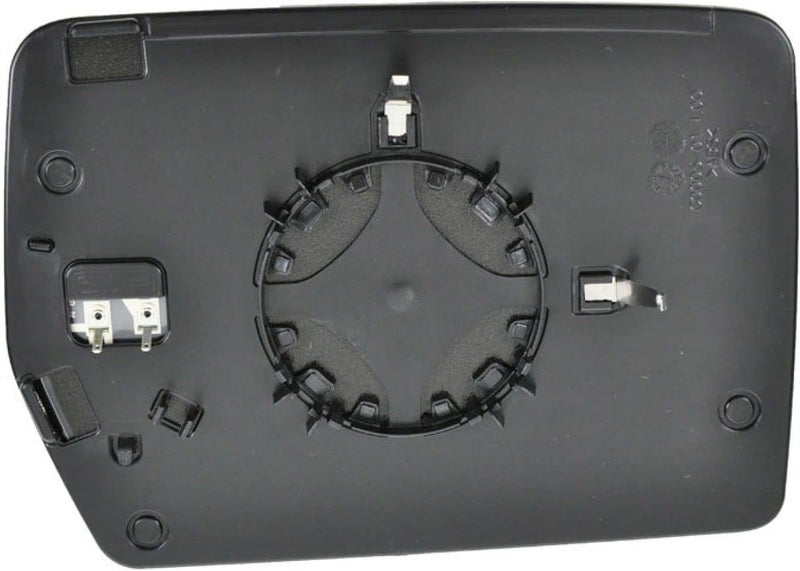 TRQ Driver Side Mirror Glass Heated Compatible with 2004-2010 Ford F150 2006-2008 Lincoln Mark LT Without Tow Package FO1324109 - Image 4