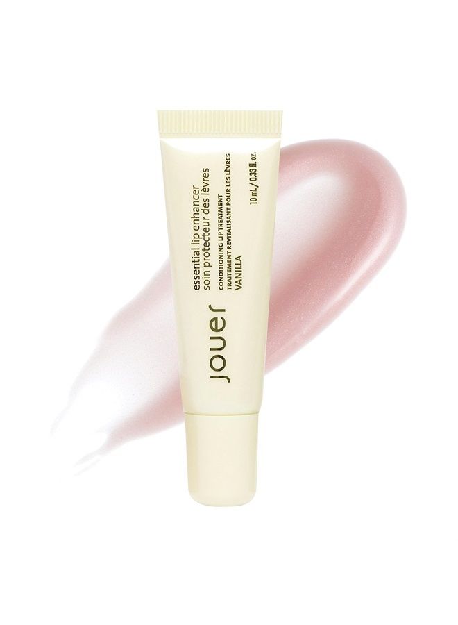 Jouer Essential Lip Enhancer - Plumping Lip Gloss - Enhancing Lip Conditioner - Moisturize, Plump, & Nourishing Lip Care - Jojoba Seed Oil and Maxi Lip Formula for Moisturizing and Fullness, Vanilla - Image 1