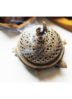 Brass Incense Burner Tortoise Peacock Loban Dani Brass Dhoop Dani - pzsku/ZF926A02395B07ECA4842Z/45/_/1728151658/04ce7044-15cf-433b-9081-49ba2d4f951d