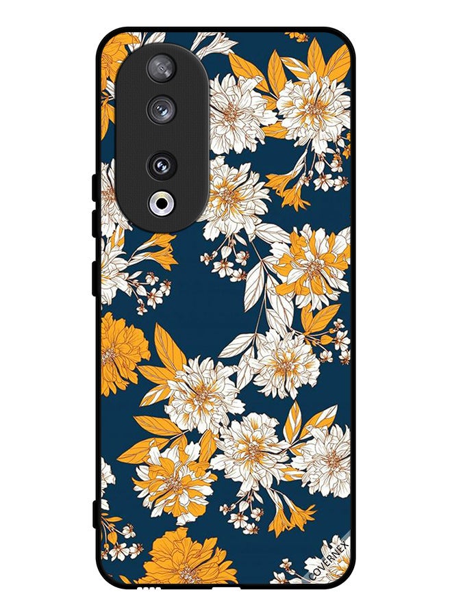 Covernex Protective Case Cover For Honor 90 Flowers & Leaves Wallpaper - Image 1