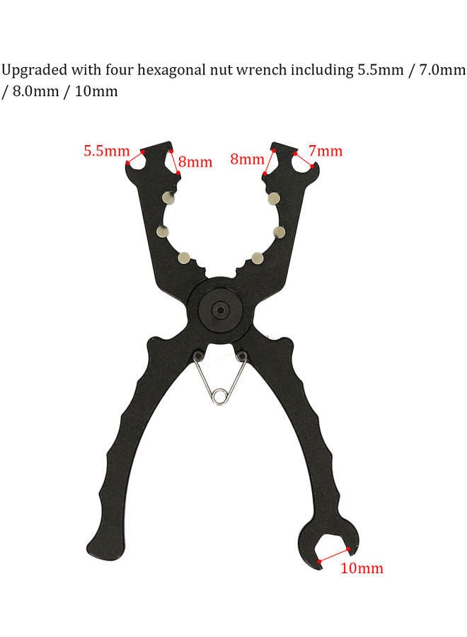 NIBEMINENT Upgraded Motor Grip Plier Black  - Image 5